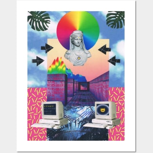 Vaporwave 4 Posters and Art